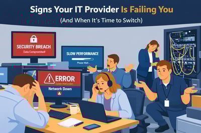 Signs Your IT Provider Is Failing You (And When It’s Time to Switch)