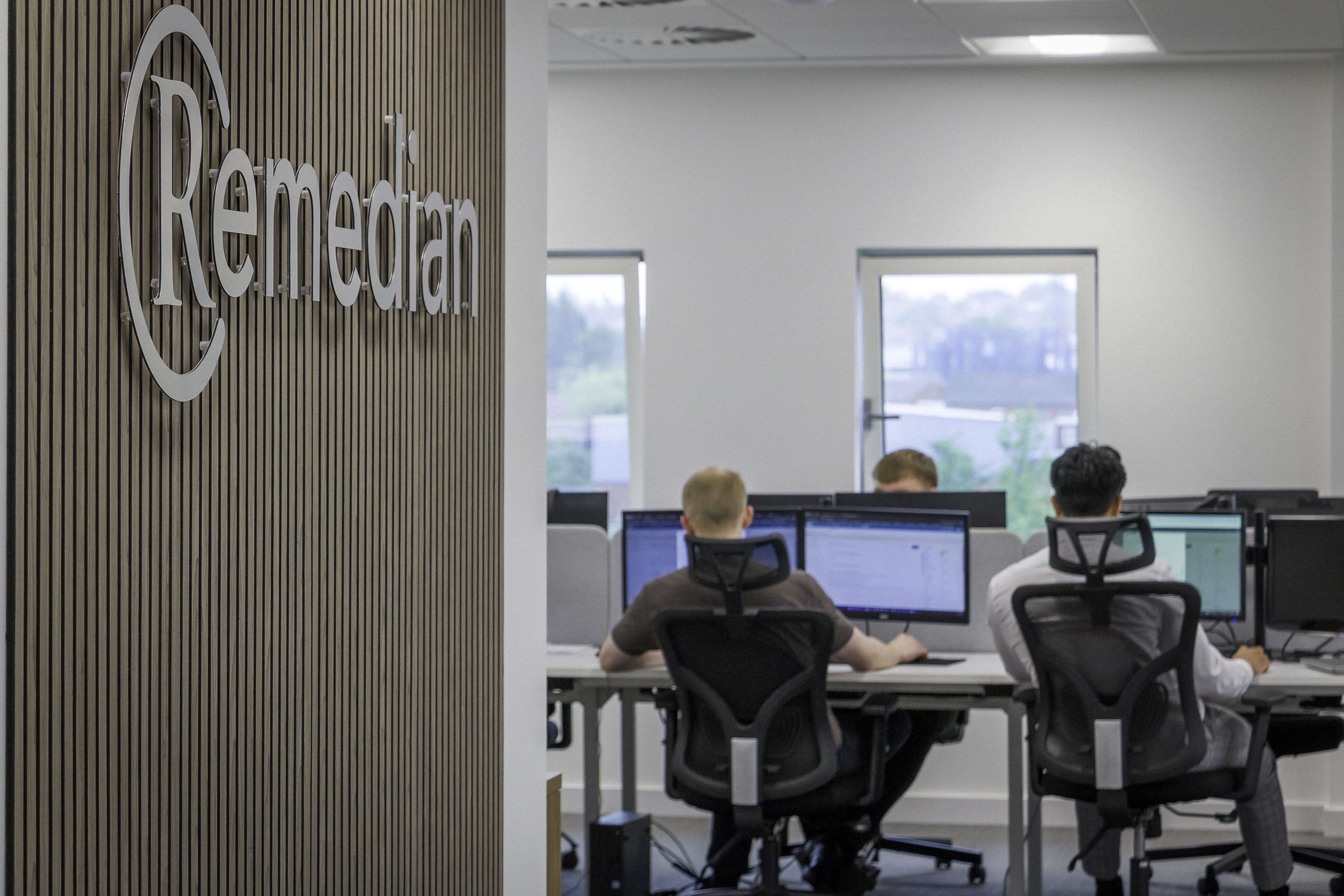 Remedian IT Solutions office supporting managed IT clients across Manchester and Oldham